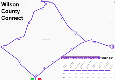 1 LV_SS-Stockdale_Floresville route timetable